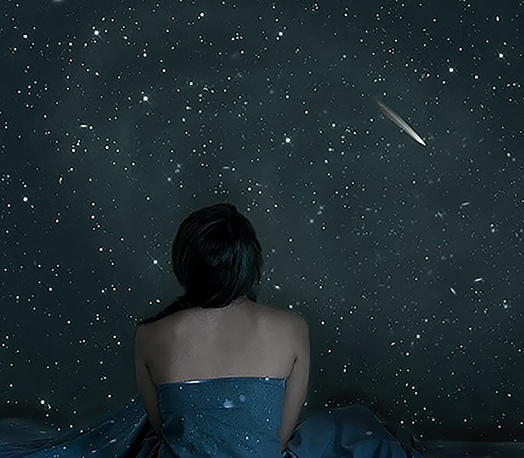 Ария смотрящего на звезды. Девушка и звездное небо. Девушка ночь звезды. Девушка звезда. Звезды женщины.